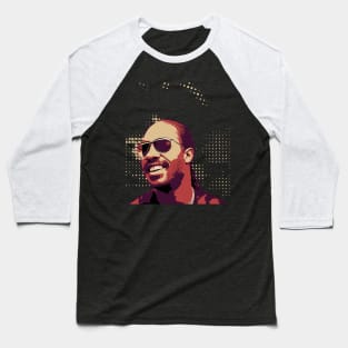 Stevie Wonder, vintage poster Baseball T-Shirt